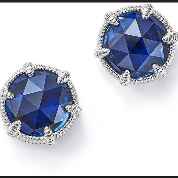 ISO judith ripka eclipse dark blue ring - Picture 2 of 2